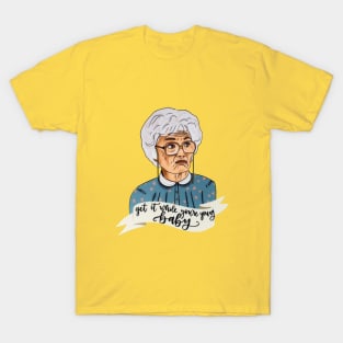 Golden Girls Sophia Petrillo Funny Coffee T-Shirt